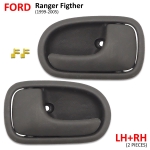 ชุด มือเปิดใน มือจับใน มือดีงในประตู ข้างซ้าย+ขวา 2 ชิ้น สีเทา สำหรับ Ford Ranger Figther ปี 1999-2005